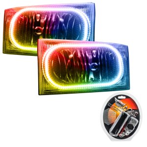 Ford F250 Headlight Assemblies - ORACLE Lighting - ColorSHIFT - `99-`04